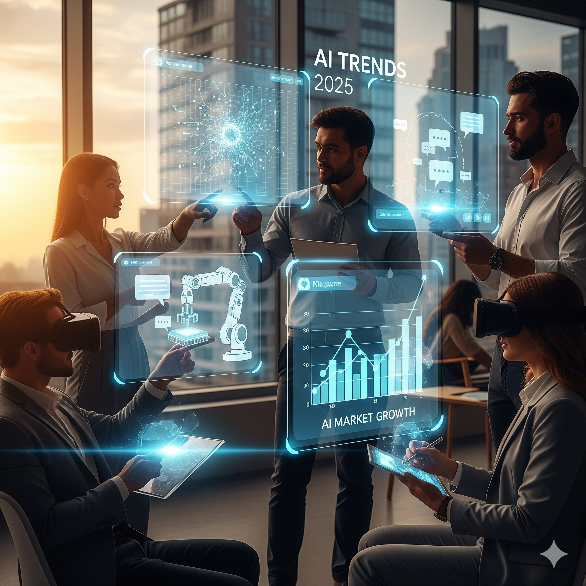Tendencias de Inteligencia Artificial en 2025 que todo emprendedor debe conocer