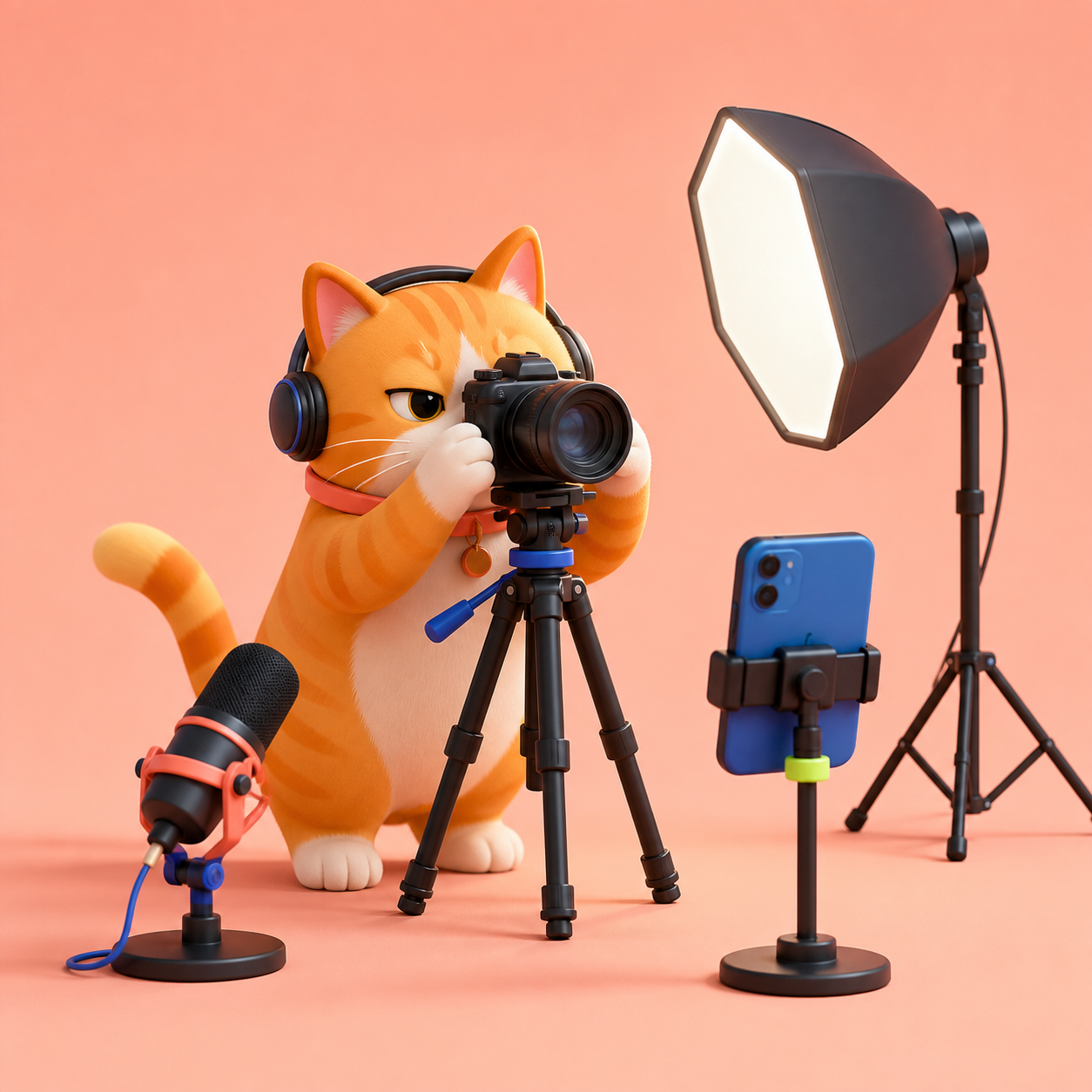 Michi fotógrafo produciendo video, fotografía y contenido vertical